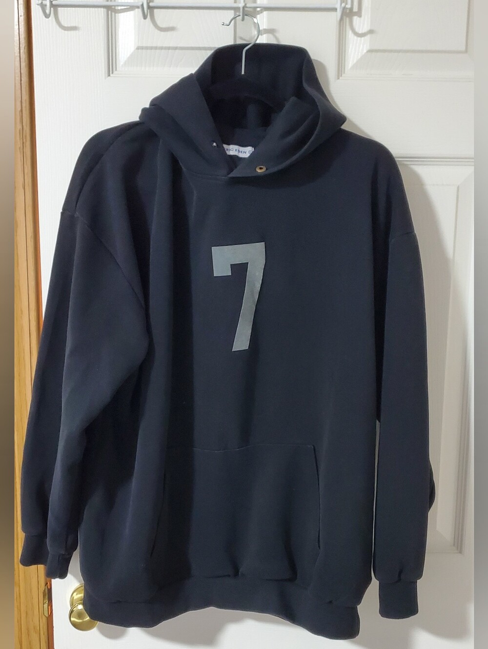 Black Aelfric Eden Number 7 Hoodie